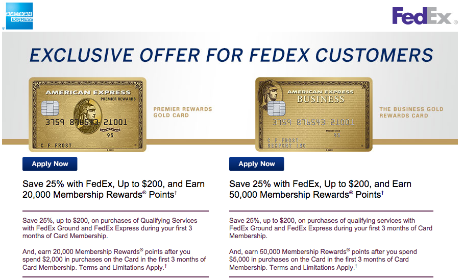 amex-biz-gold-50k-fedex-benefits-the-military-frequent-flyer